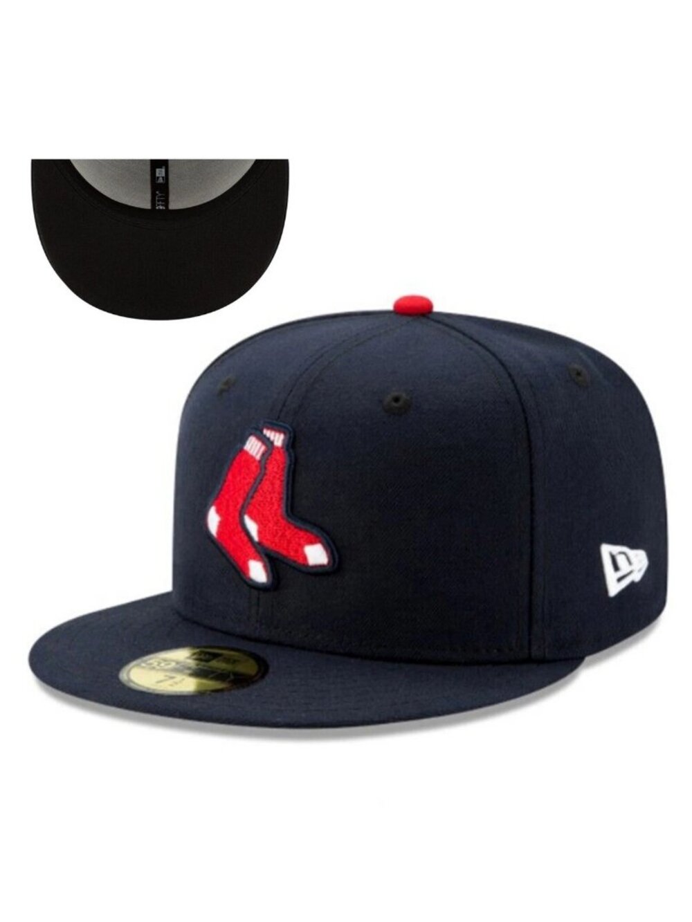 New Era Boston Red Sox 59FIFTY Fitted Hat Sox Logo